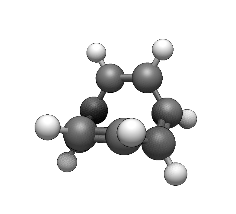 cyclooctatetraene molecule